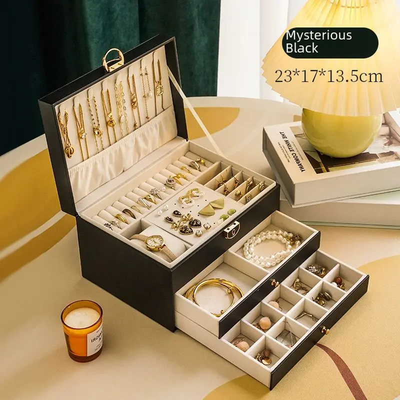 LEATHER JEWELRY BOX 