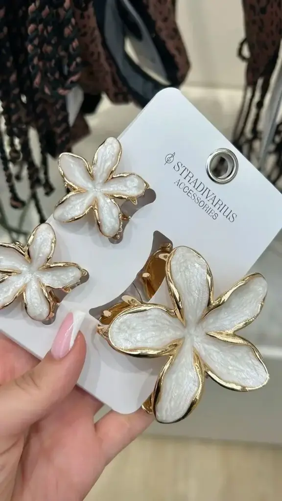 ORCHID HAIRCLIP 