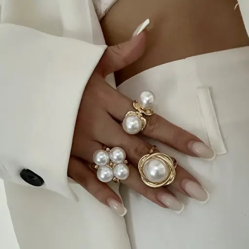 PEARL RING SET 