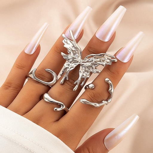 BUTTERFLY RING SET