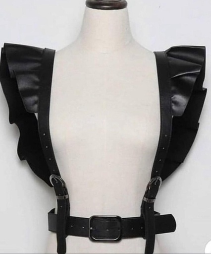 FAUX LEATHER HARNESS