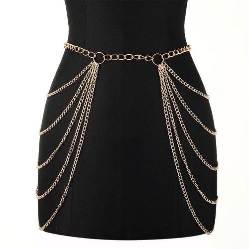 TASSEL CHAIN BELT