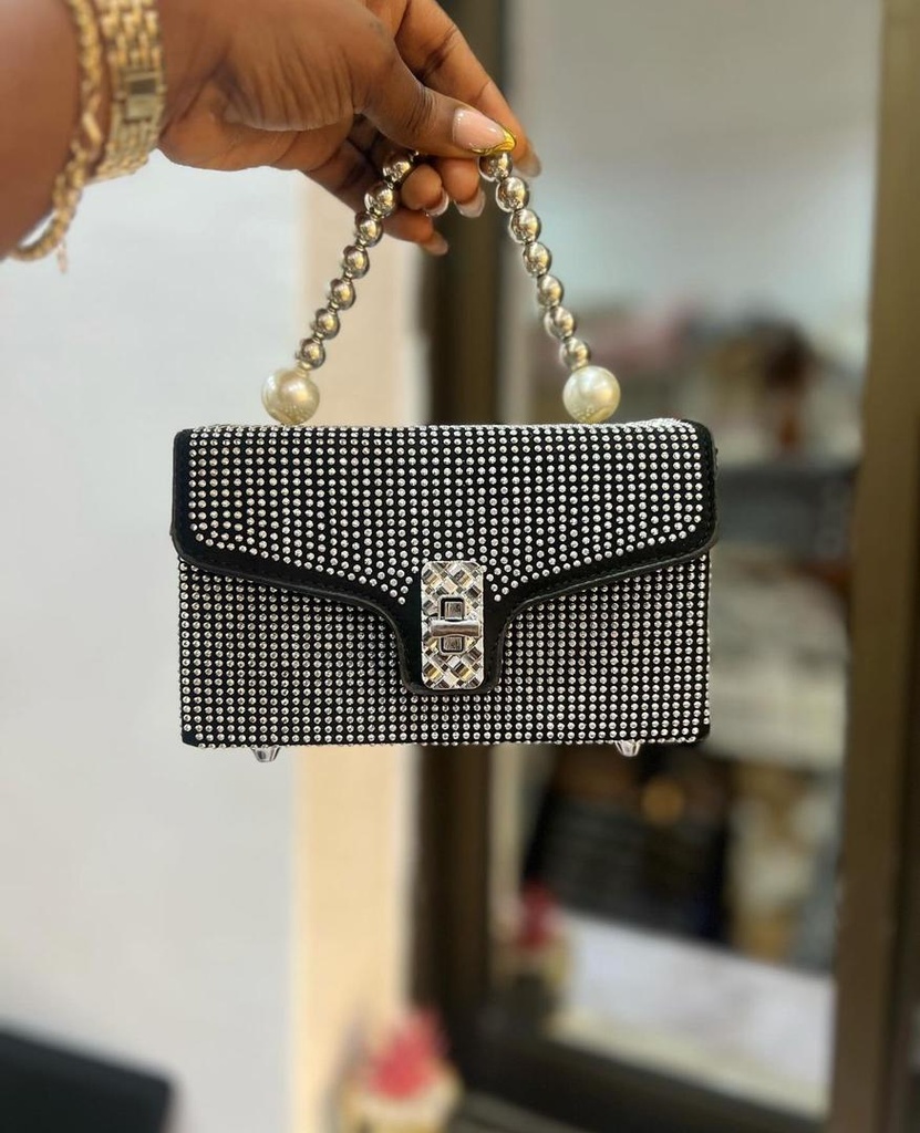 WENDY RHINESTONE CLUTCH