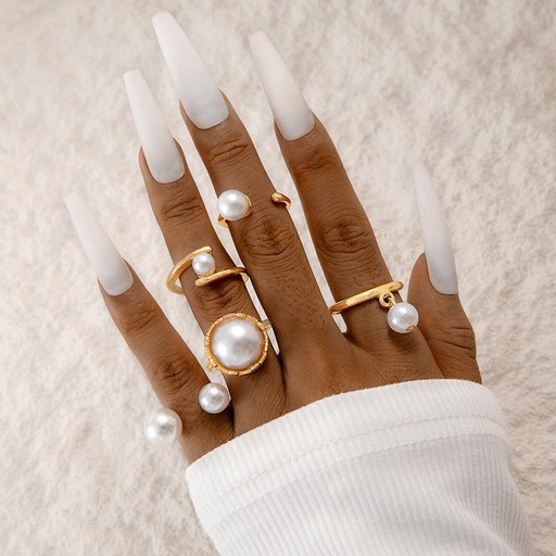 PEARL RING SET