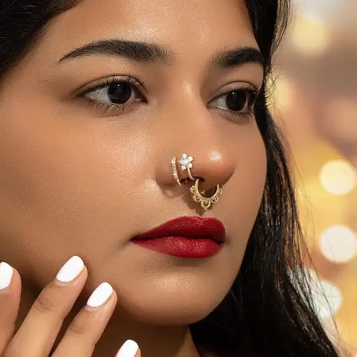 NOSE RING SET 