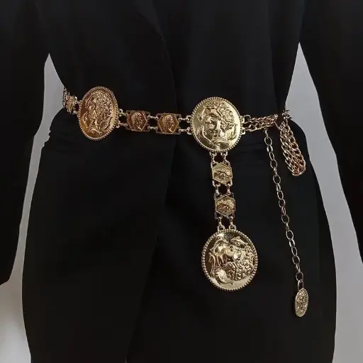 COIN CHAIN BELT