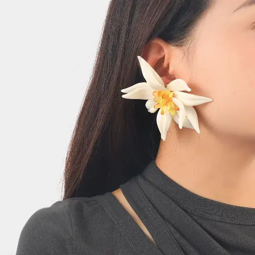 IVY FLOWER EARRINGS