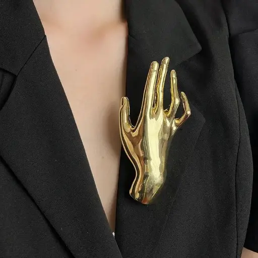 HAND BROOCH 