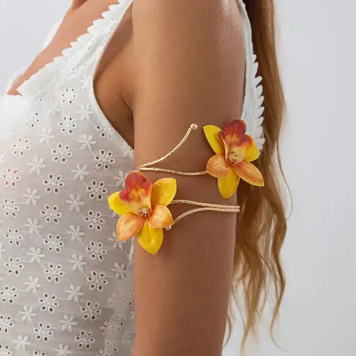 FLOWER ARM BRACELET 